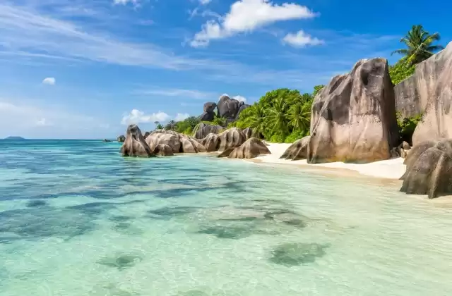 En Seychelles (La Digue)