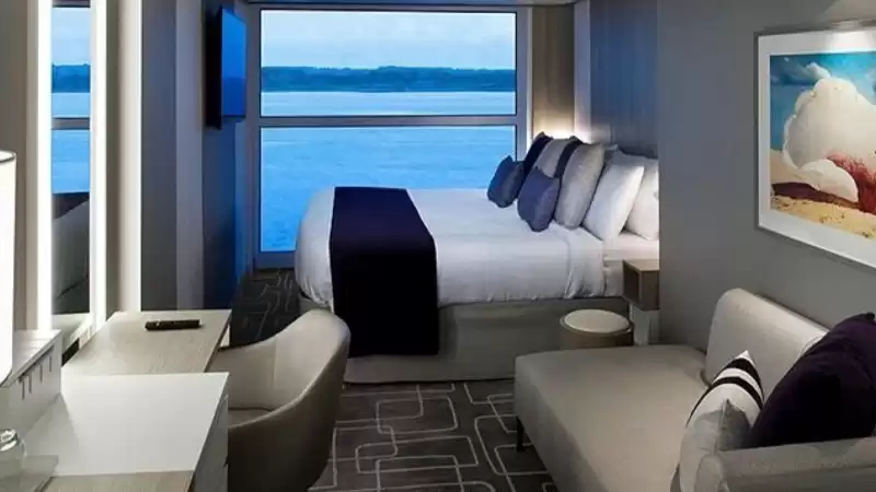 Cabina Deluxe con vista al mar  