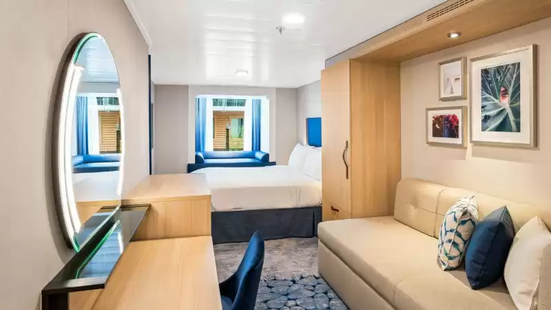 Cabina interior con vista a Central Park