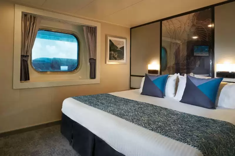 Cabina exterior con vista parcial