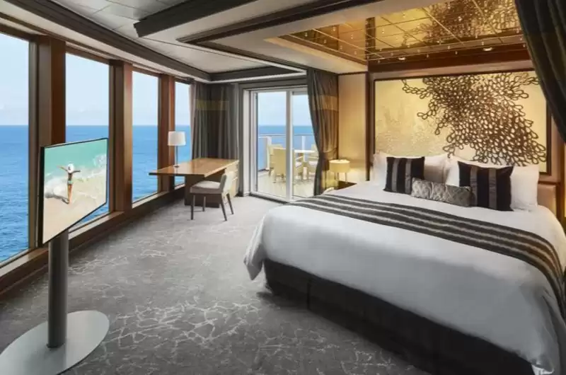 Haven Owner's Suite vista popa Deluxe con Gran balcón