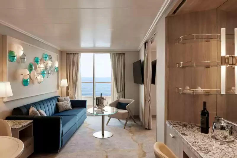 Suite Sapphire con veranda (proa)