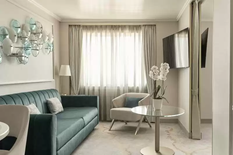 Suite Sapphire con vista al mar (centro)